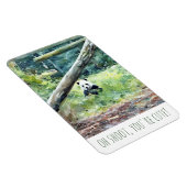 Oh Shoot, du bist Niedlich Panda Magnet (Rechte Seite)