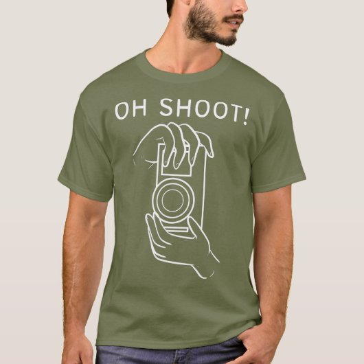 Oh Shoot Filmmaker oder Cameraman _nxpl T-Shirt (Vorderseite)