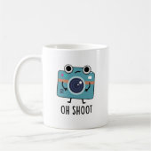 Oh Shoot Funny Fotograf Camera Pub Kaffeetasse (Links)