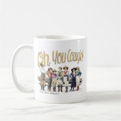 Oh Sie Cowgirl! Sammlung Kaffeetasse (Links)