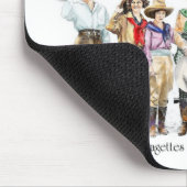 Oh Sie Cowgirl! Sammlung Mousepad (Ecke)