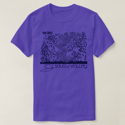 Oh Ski Squaw Valley T-Shirt (Design vorne)