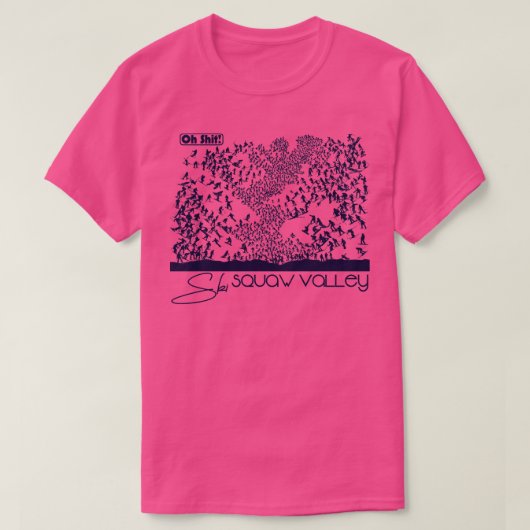 Oh Ski Squaw Valley T-Shirt (Design vorne)