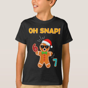 Oh Snap 67 Sechs Sieben Meme Lebkuchenmann Lustig T-Shirt