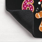 Oh Snap 67 Six Seven Meme Gingerbread Man Funny 67 Mousepad (Ecke)