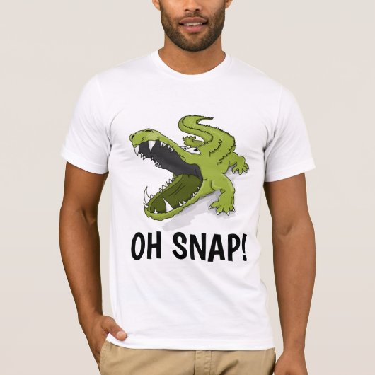 OH SNAP! ALLIGATOR T - SHIRT (Vorderseite)