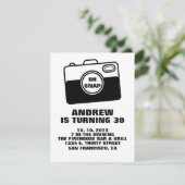 OH SNAP Birthday Einladung. Einladung (Stehend Vorderseite)