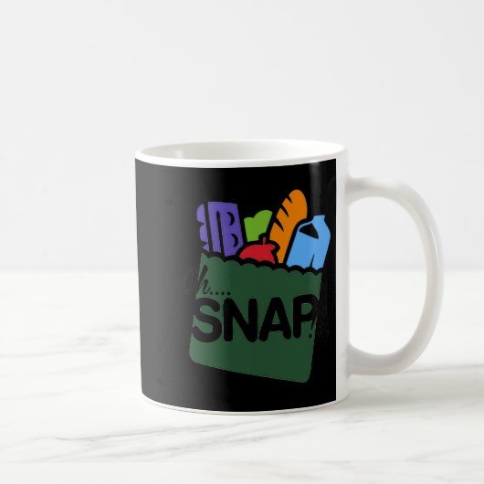 Oh Snap Ebt Benefits Food Stamps Hood Funny  Kaffeetasse (Rechts)