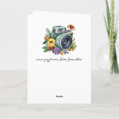 Oh, Snap, es ist dein Geburtstag! Karte (Rückseite)