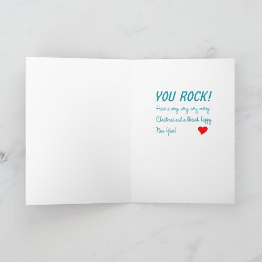 Oh, Snap! Feiertagskarte (Innenseite)