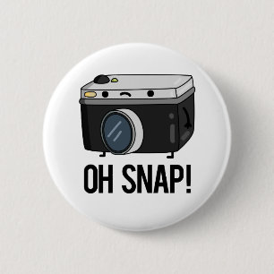 Oh Snap Funny Camera Pub Button