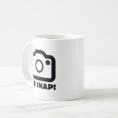 Oh Snap Funny Mug Kaffeetasse (Vorderseite Links)