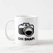 Oh Snap Funny Mug Kaffeetasse (Links)