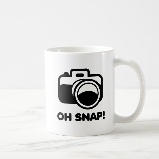Oh Snap Funny Mug Kaffeetasse (Rechts)