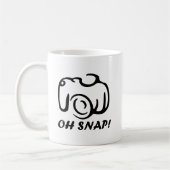 Oh Snap Funny Mug Kaffeetasse (Links)