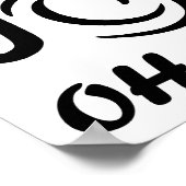 Oh Snap Funny Poster (Ecke)