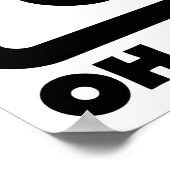 Oh Snap Funny Poster (Ecke)