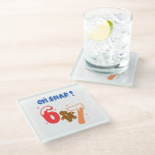 Oh Snap Gingerbread 67 Glasuntersetzer (Schrägansicht)