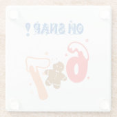 Oh Snap Gingerbread 67 Glasuntersetzer (Rückseite)