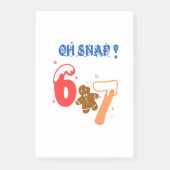 Oh Snap Gingerbread 67 Post-it Klebezettel (Vorderseite)