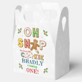 Oh Snap! Gingerbread Cookie Any Age Birthday Geschenkschachtel (Geöffnet)