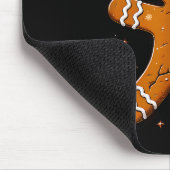Oh Snap Gingerbread Man Christmas Funny Cookie Ugl Mousepad (Ecke)