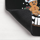 Oh Snap Gingerbread Mann Keks Hast du versucht, ic Mousepad (Ecke)