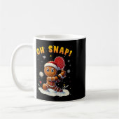 Oh Snap Gingerbreadman Christmas Picklell 1 Kaffeetasse (Links)