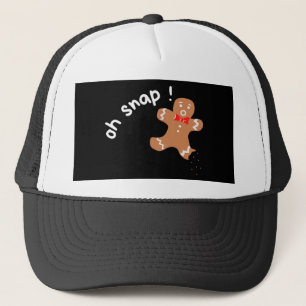 Oh Snap Gingerbreman witzig Truckerkappe