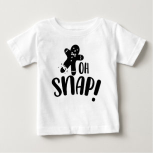 Oh Snap Gingerbrot Cookie Baby T-shirt