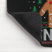 Oh Snap Gingerbrot Mann Weihnachtsweihnachtsgebäck Mousepad (Ecke)