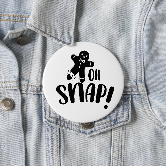 Oh Snap Holiday Button (Beispiel)