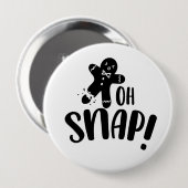 Oh Snap Holiday Button (Vorne & Hinten)