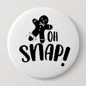 Oh Snap Holiday Button (Vorderseite)