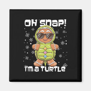 Oh, Snap Ich bin ein Schildkröte Lebkuchen Mann We Magnet