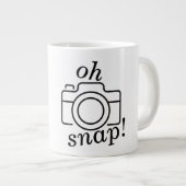 Oh Snap - Jumbo-Tasse (Vorderseite Rechts)