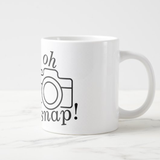 Oh Snap - Jumbo-Tasse (Rechts)