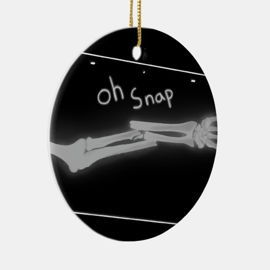 Oh Snap Keramikornament (Rechts)