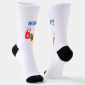 Oh Snap Lebkuchen 67 Socken (Gewinkelt)