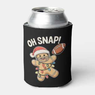 Oh Snap Lebkuchen Fußball Weihnachten Xmas Sport Dosenkühler