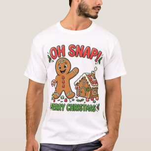 Oh Snap! Lebkuchen-Weihnachts-Shirt   Lustiges Fro T-Shirt