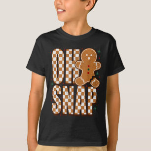 Oh Snap Lebkuchenmann-Shirt Erwachsene Kinder Männ T-Shirt