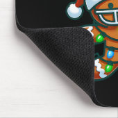 Oh Snap Lebkuchenmann Weihnachten Fußll Mousepad (Ecke)