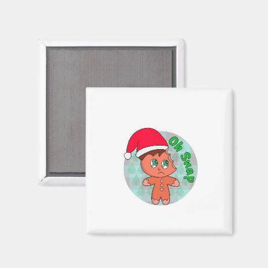 Oh Snap Magnet (Vorderseite/Rückseite)