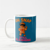 Oh Snap Still Sleighing Funny Gingerbread Christma Kaffeetasse (Links)