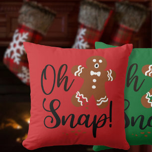Oh snap Weihnachts-Kissen Kissen
