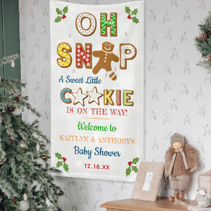 Oh Snap! Willkommensbanner für Gingerbread Cookie  Banner