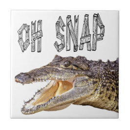 OH SNAP - Wut Gator Fliese