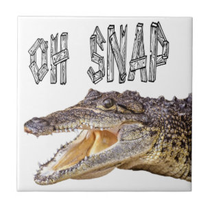 OH SNAP - Wut Gator Fliese