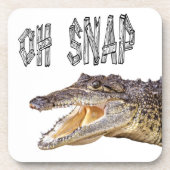OH SNAP - Wut Gator Getränkeuntersetzer (Vorderseite)